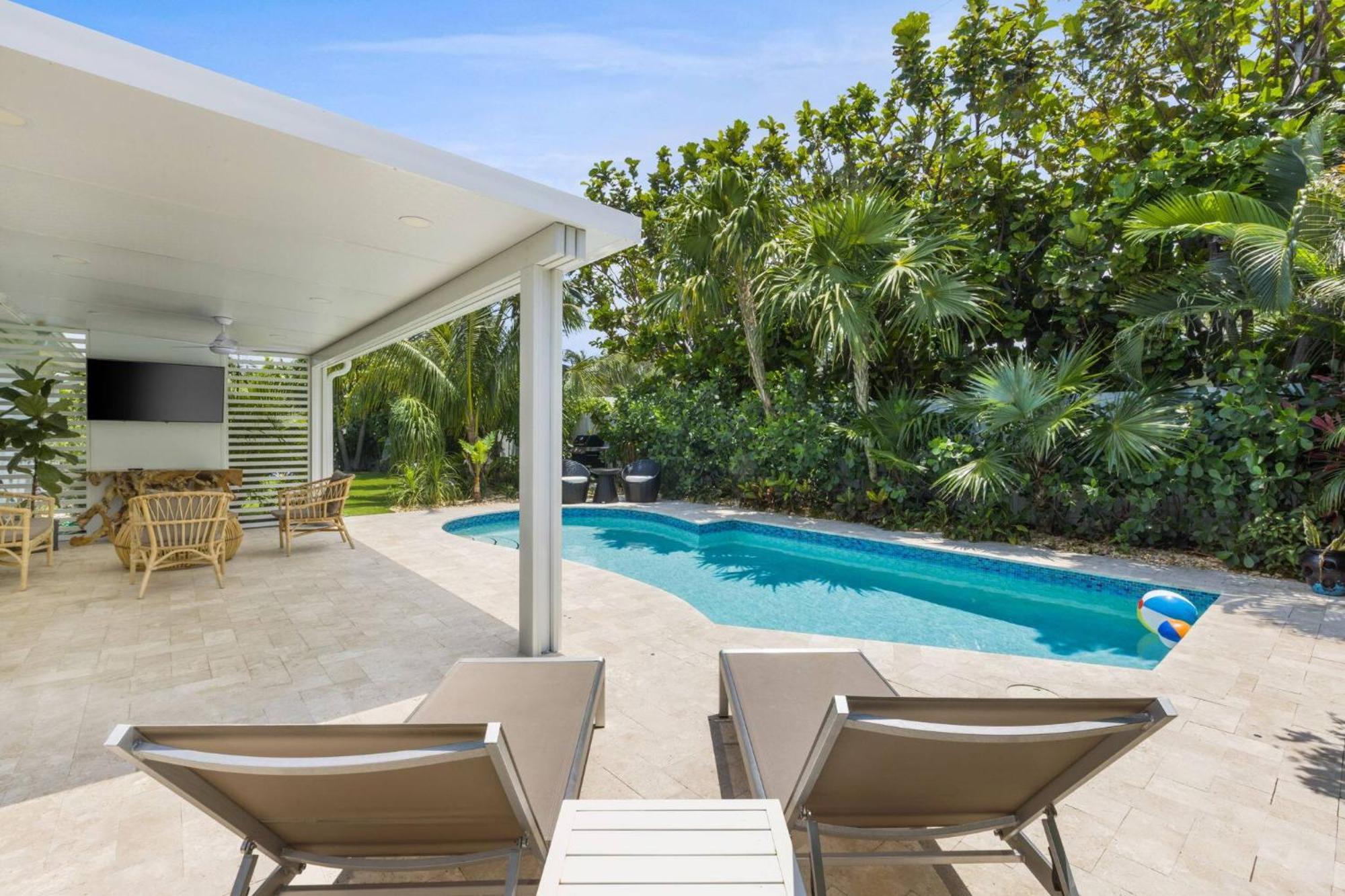 New! Luxurious Villa With Pool In West Palm Beach Exterior foto